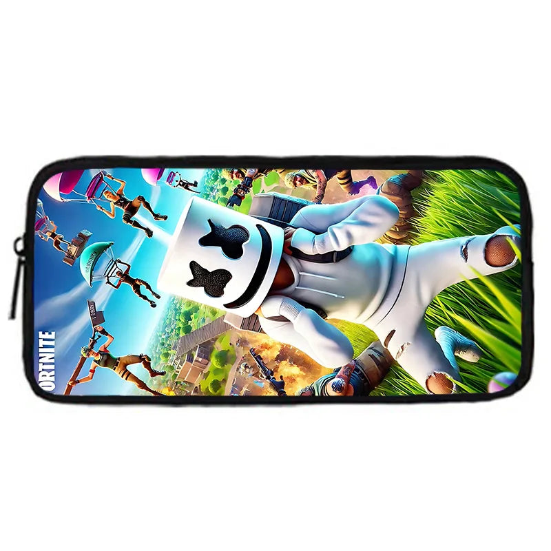 Child School Backpack with Lunch Bags ,Pencil Bags ,Hot Game Design-F-FortniteS School Bags for Boys Girls Best Gift