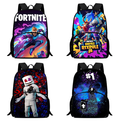 Κλασικό παιδικό σακίδιο πλάτης Fortnites για αγόρια και κορίτσια, σχολική τσάντα μαθητή με μεγάλη χωρητικότητα, ανθεκτικό σακίδιο για κάμπινγκ, ιδανικό δώρο γενεθλίων