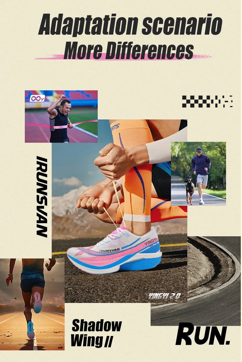 2025 Carbon-Platten-Marathonlaufschuhe Professional Test; stabile Unterstützung, ultraleichte Bounce-Schuhe Unisex 088