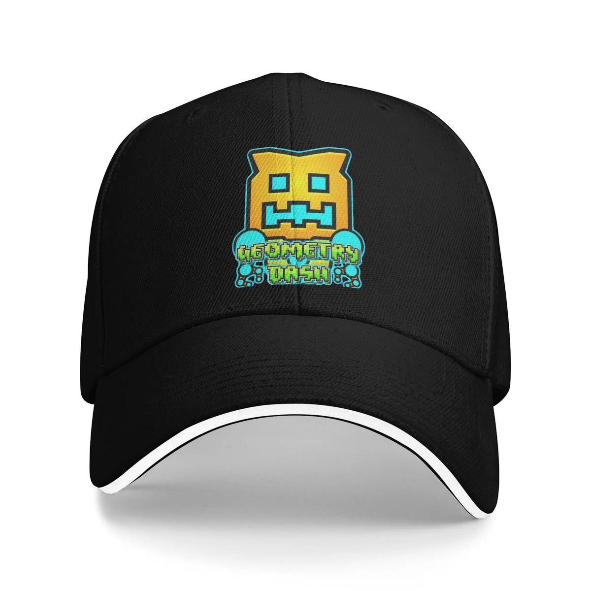 Geometria Kocka Gaming Dash Baseballová čiapka Hip Hop Sandwichové čiapky Unisex Nastaviteľná čiapka typu „dad hat“ Šport