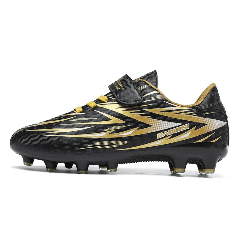 Nouvelles chaussures de Football enfants antidérapant société crampons chaussures de Football enfants salle terrain de Football bottes rapide professionnel Sneaker28-39