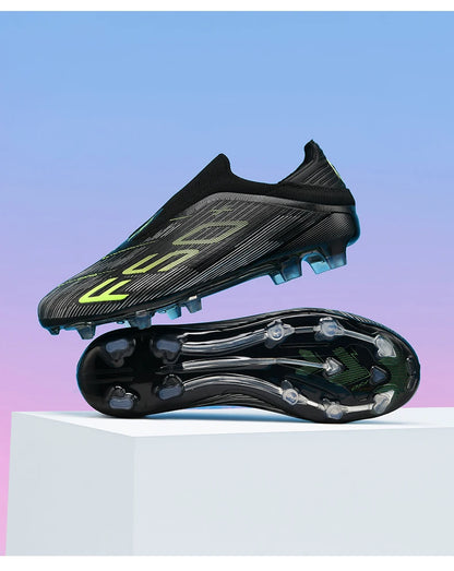 New Men's Soccer Shoes Futsal Football Boots Sneakers Match Grass Cleats High-Quality Non-Slip Indoor Hot-Selling High-Top Outdoor