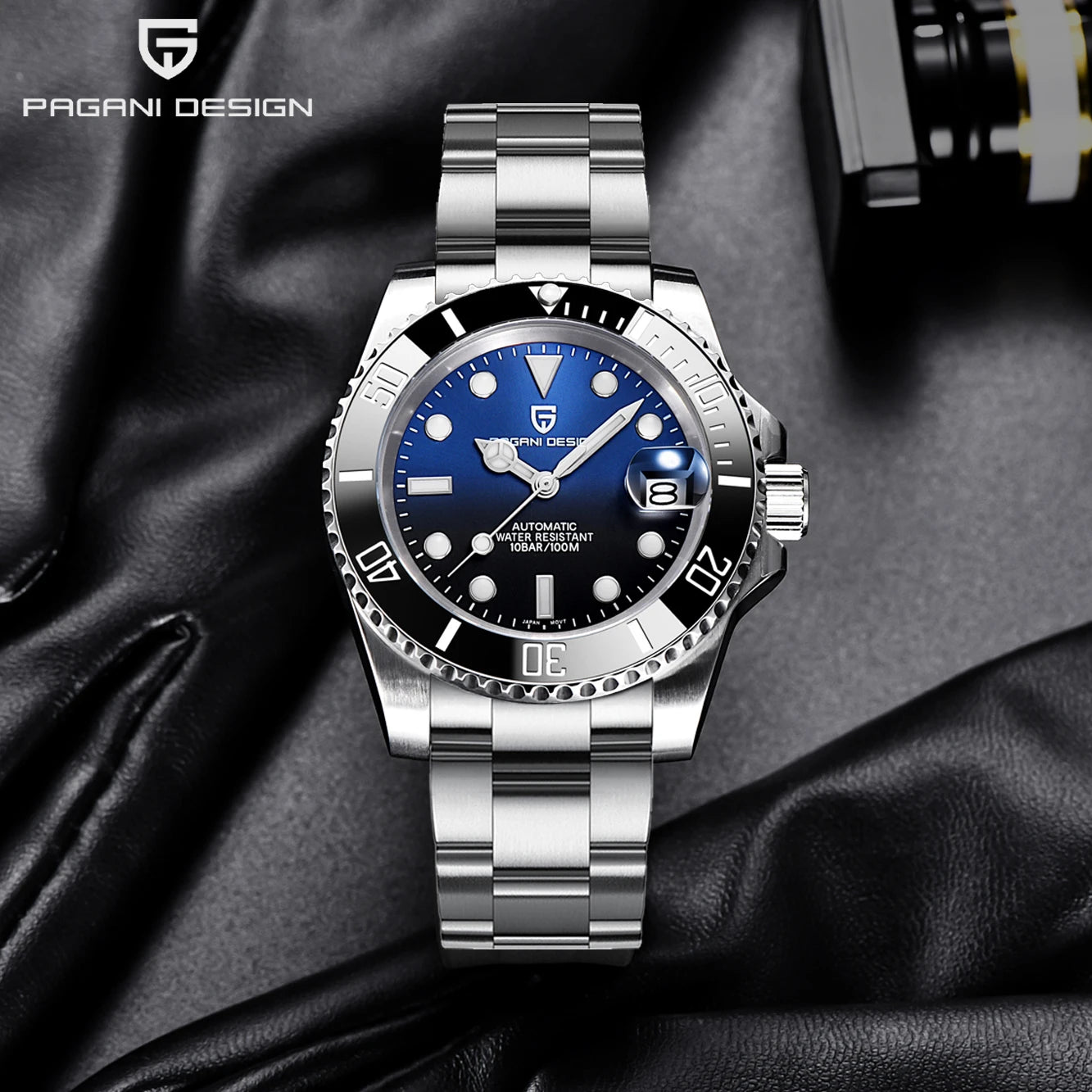 PAGANI Design 2026 New Men Automatic Mechanical Watch Miyota 8215 Sapphire Crystal 40mm Stainless Steel Waterproof