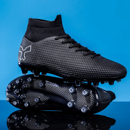 Chaussures de football pour hommes, modèle original, résistantes, pour terrain gazonné, crampons, antidérapantes, de haute qualité, confortables, chaussures de football pour activités de plein air.