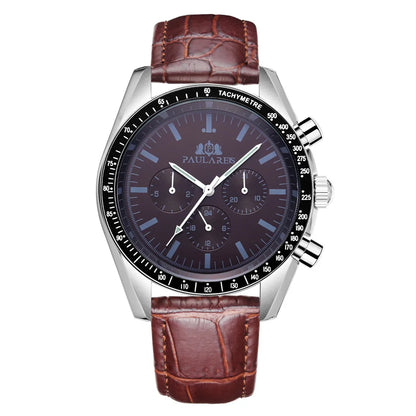 PAULAREIS P Brand Luxury Men Mechanical Watches Calendar Business Watch Men's Sports Waterproof Stainless Steel Automatic Watches