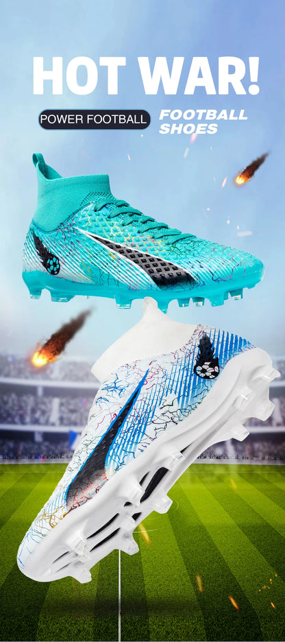 Men's Soccer Shoes Kids Football Boots Women Professional Soccer Cleats Antiskid Chaussure TF/FG Outdoor Athletic Football Shoes