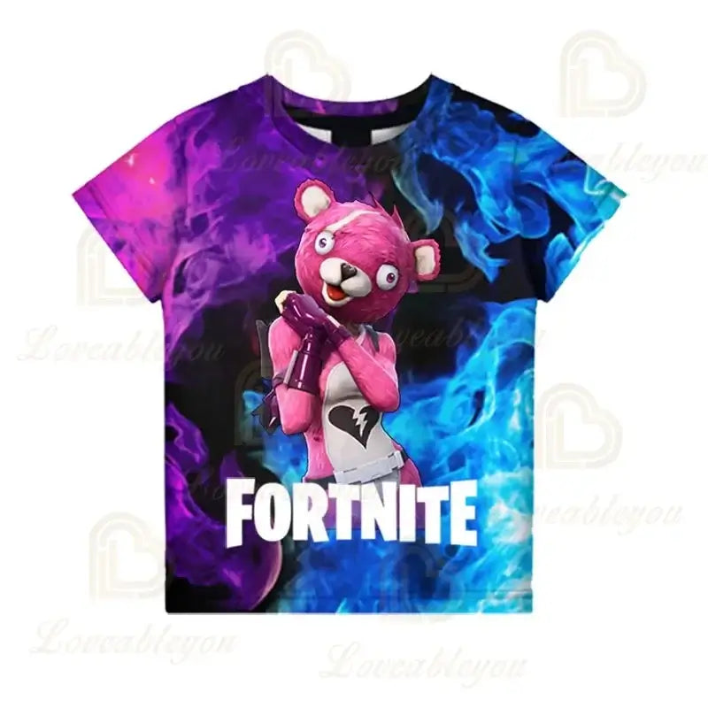 Fortnite Victory Game 3D T-shirt Babys Clothing Harajuku Tshirt Children Cute Kids  Battle Royale Hero Tops Boys Girls