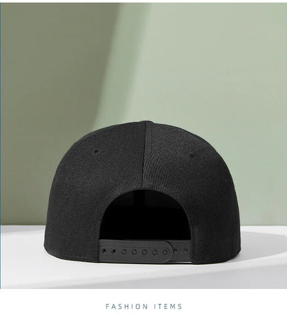 Partihandel 40 färger Justerbara platta snapback-kepsar med skärm Dam Mode Polyester Enfärgad basebollkeps Herr Hiphop Blank sportkeps