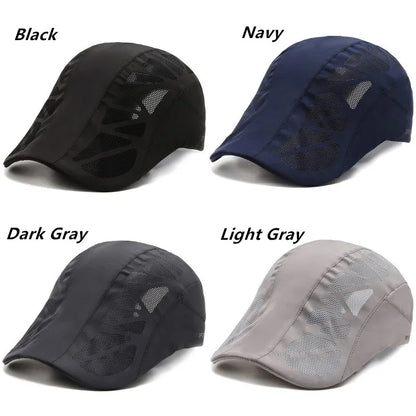 Unisex SPORTS med bogstavtryk, hurtigtørrende baseballkasket, solhatte, udendørs sommerkasketter i åndbart net, solskærmkasketter, baret, visir, golfhat