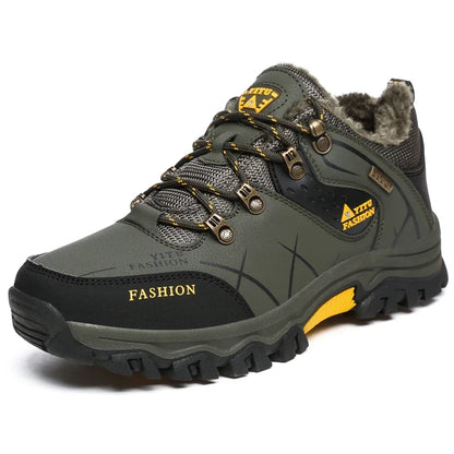 Herren-Wanderschuhe aus Veloursleder, Outdoor-Trail-Trekking-Sneaker, rutschfeste, atmungsaktive Kletterschuhe für Herren, Bergsportschuhe