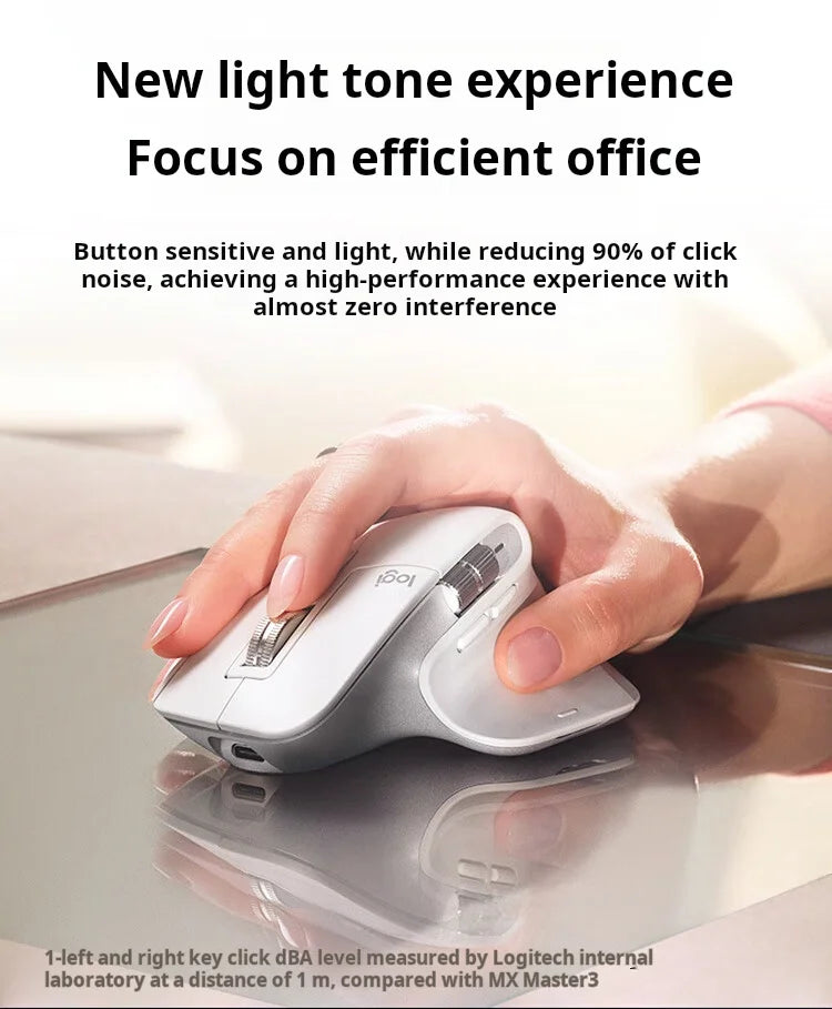Logitech MX Master 3S kabellose Bluetooth-Maus Business Office Softtone-Maus ergonomische Business-Office-Maus