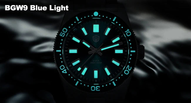 Watchdives Wd1965 V2 Fashion Quartz Wristwatches Vh31 Sapphire Man Watches Luxury Stainless Steel 200M Waterproof Diver Watch