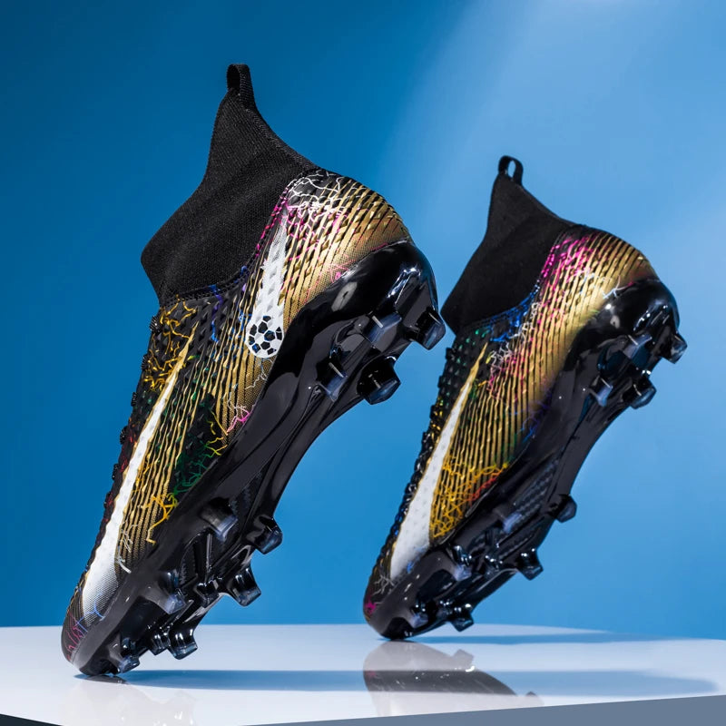 Men's Soccer Shoes Kids Football Boots Women Professional Soccer Cleats Antiskid Chaussure TF/FG Outdoor Athletic Football Shoes