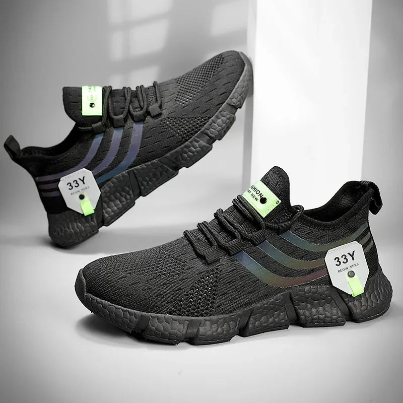 Sports Men's Shoes Spring and Autumn Breathable Casual Running Shoes Lightweight Walking Couple Shoes Men's Spirit Women's Shoes