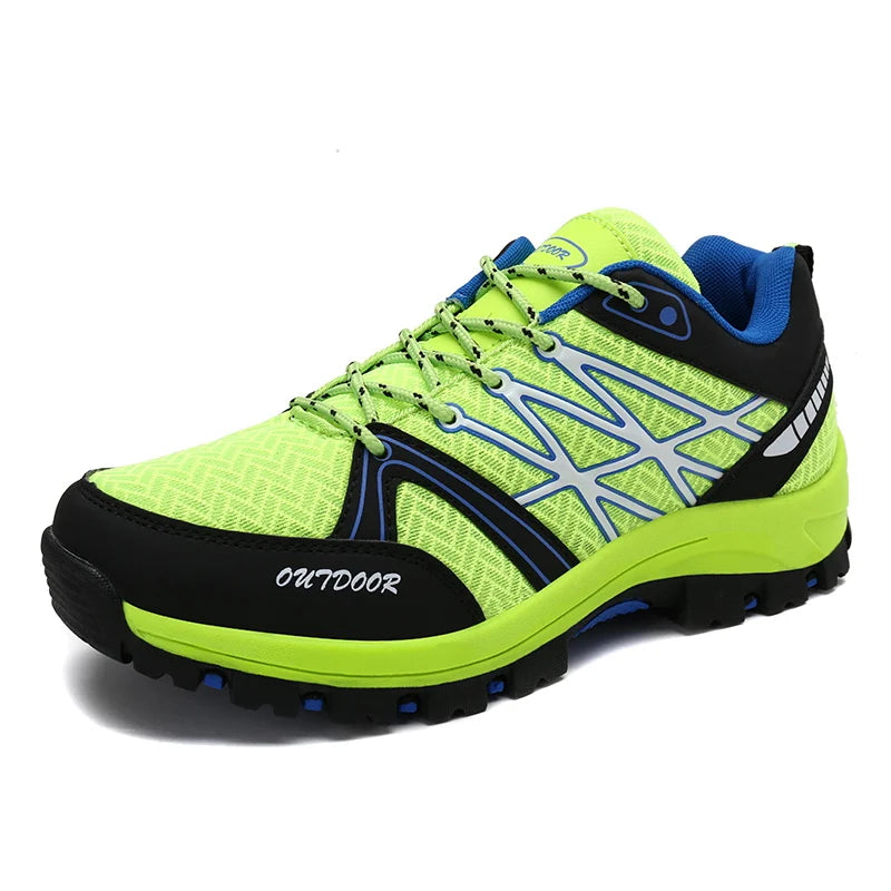 Scarpe da trekking da uomo Brand in mesh traspirante, scarpe da viaggio outdoor impermeabili per caccia e pesca, scarpe sportive da montagna, fuoristrada e riding