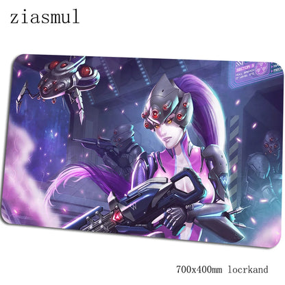 overwatch mouse pad Gorgeous Computer mat 70x40cm gaming mousepad large xl padmouse keyboard games pc gamer desk