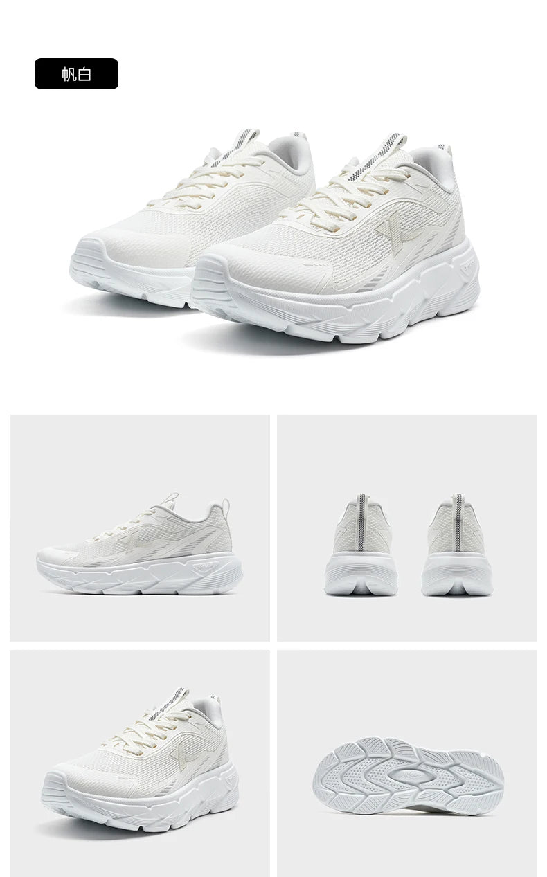 Xtep Light Joy 2 Women's Running Shoes 2025 Spring Shock-Absorbing Non-slip Wear-Resistant Lightweight Sports Shoes 875118110015