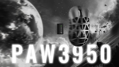 ATTACK SHARK R2 Magnesium Alloy PAW3950 Gaming Mouse, Tri-mode, 8000hz, 42000 DPI, 45g Ultralight, 100M Clicks Microswitches