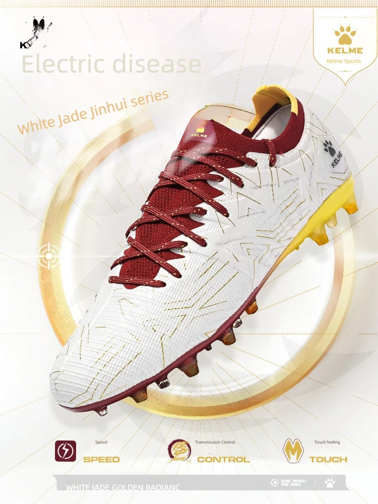 KELME Fotbalové kopačky pro dospělé Pánské Disease Electric 3.0 Krátké hroty Fotbalové boty Dětské MG Professional Zápasové tréninkové boty