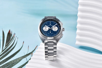 PAGANI DESIGN 2026 NEW Turtle Back Chronograph 1782 fashion quartz wristwatch for Man Luminous Waterproof Watch Reloj hombre