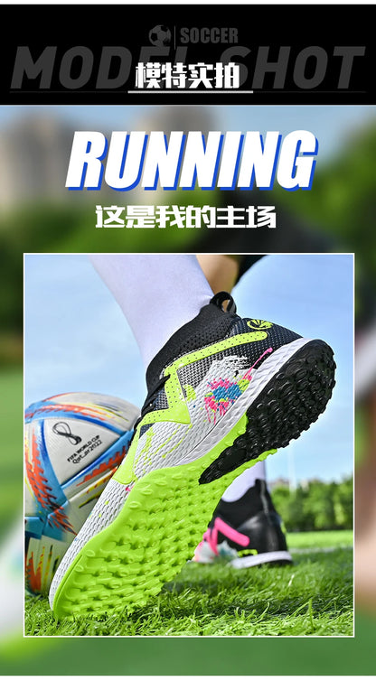 Herren New TF Fußballschuhe Society – professionelle, bequeme Fußballschuhe in Top-Qualität für Männer, lässige ultraleichte Fußballschuhe für Erwachsene