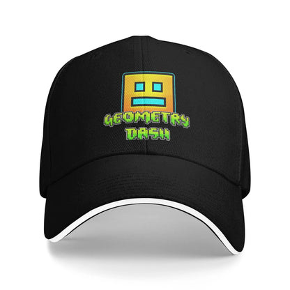 Geometria Kocka Gaming Dash Baseballová čiapka Hip Hop Sandwichové čiapky Unisex Nastaviteľná čiapka typu „dad hat“ Šport