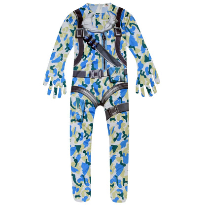 ❤★❤DJ Guerrilla Warfare Costumes Jumpsuits Kids Clown Cosplay Clothes Halloween Christmas Costume Party Game Cos Fortnite Co★♥★