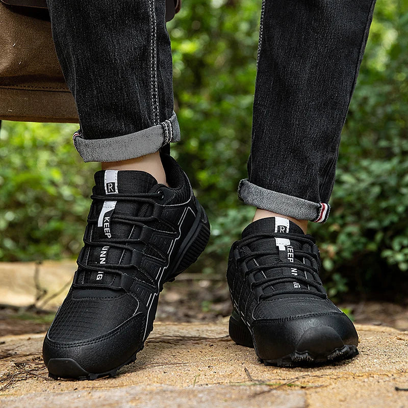 Lockless Fahrradschuhe für Herren, rutschfeste Outdoor-Mountain-Cross-Country-Wanderschuhe, atmungsaktive Sportschuhe, Rennradschuhe