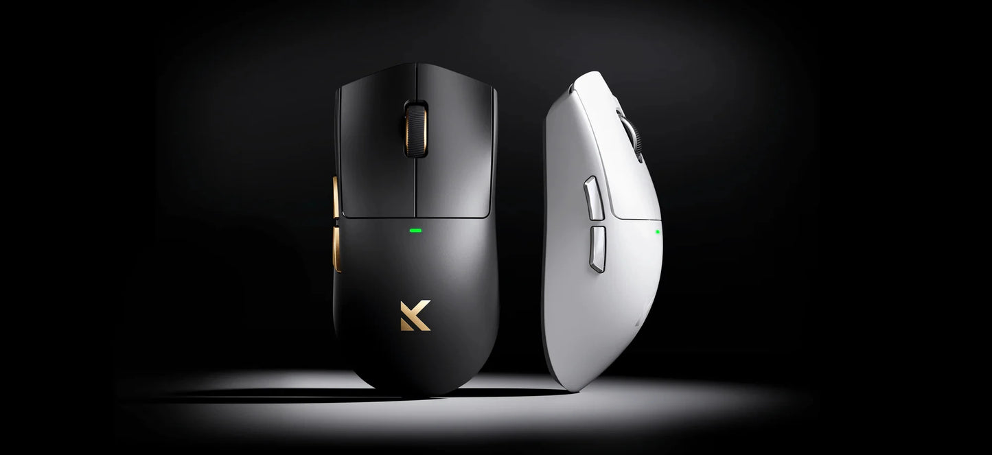 Mouse da gaming wireless MCHOSE K7 Ultra PAW3950, doppio polling rate 8K, leggero, base di ricarica wireless magnetica, eSport e ufficio
