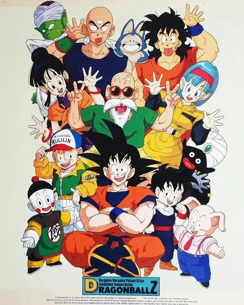 Dragon Ball Goku Oversized Anime Hoodie Men Women Vintage Pullover Sweatshirt New Autumn Y2k Hooded Jacket Streetwear Casual Top