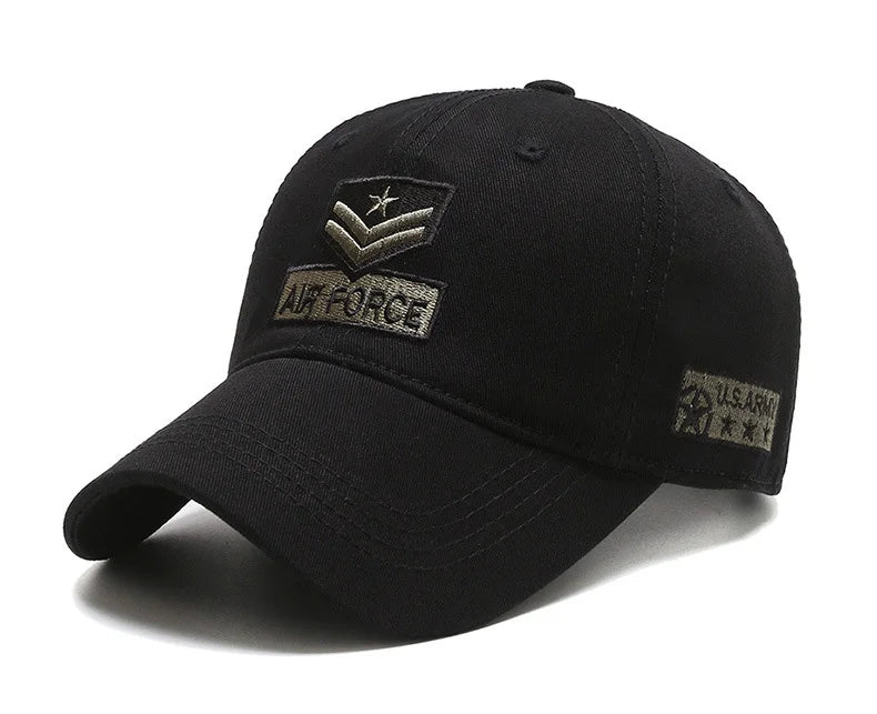Four Seasons HatsMen's Trendy HatsKorean Casual HatsSpring and Autumn Outdoor SunhatsCamouflage Sunscreen Men's Baseball Caps