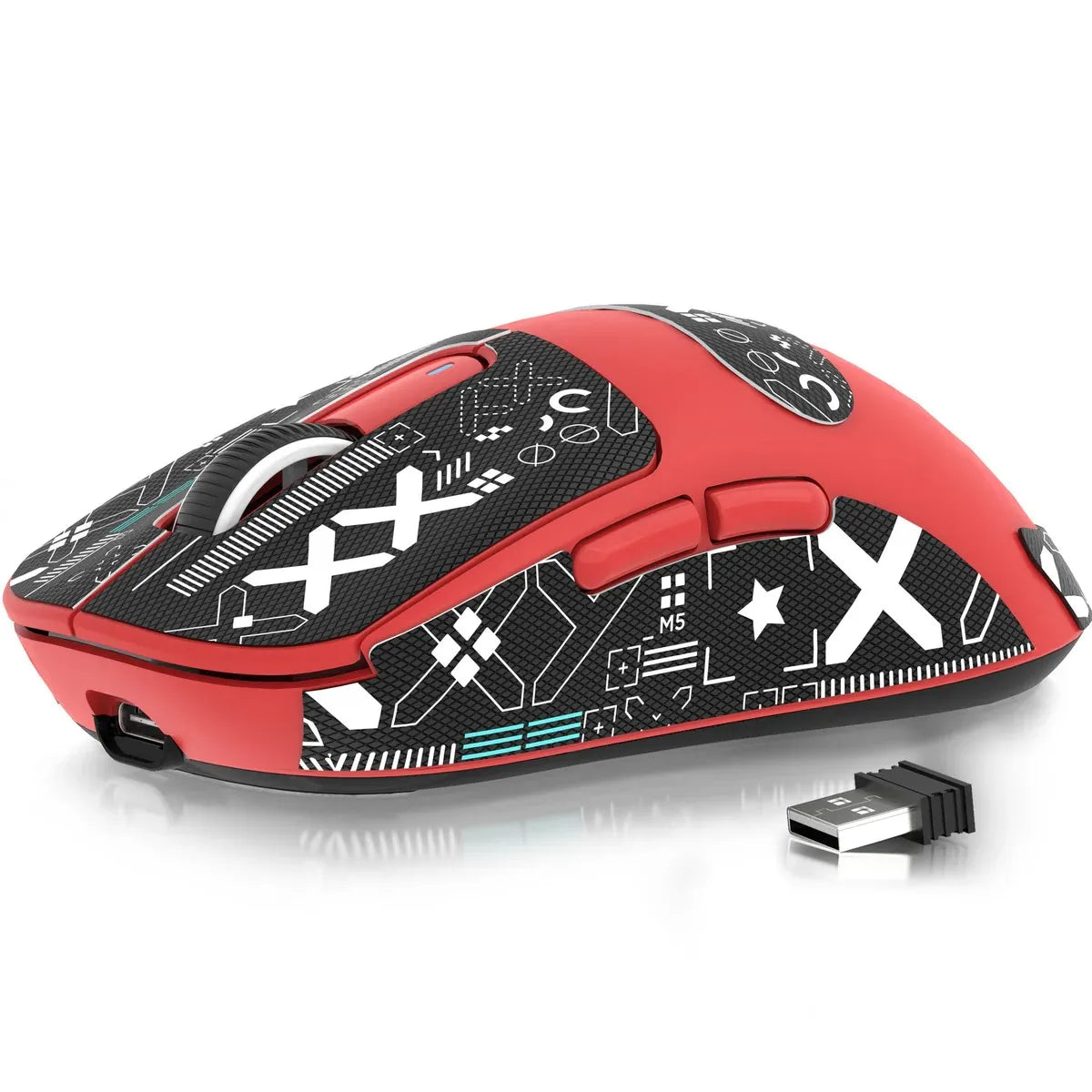 ATTACK SHARK X3/X3PRO 4K/8K Wireless Gaming Mouse, 26K DPI, Tri-Mode (Wired/2.4GHz/BT5.2), Lightweight, PAW3395 Sensor For Gamer