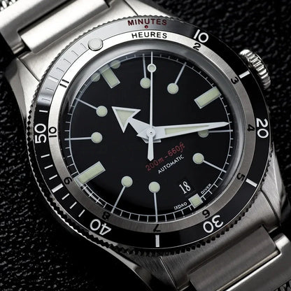 IX&DAO IPOSE Watch 5303 ETA-2824 Movement Automatic Mechanical GMT Sport Retro Diving Casual Dress 200m Waterproof Men Watches