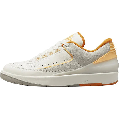 Zapatillas deportivas casuales Nike Air Jordan 2 auténticas, de caña baja, para hombre y mujer, DV9956-118