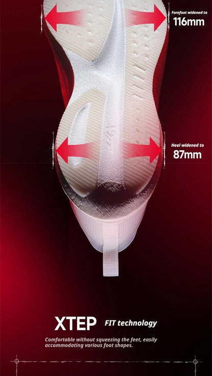 XTEP 2000km PRO Sapatilhas de Corrida para Homem 2026 Primavera Suavidade Durabilidade Estabilidade Conforto Leves Sapatilhas Desportivas Masculinas 874219110026