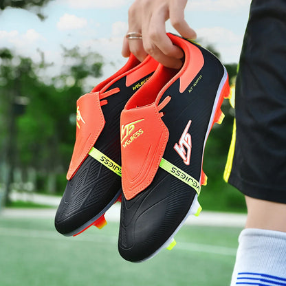 Chaussures de futsal professionnelles unisexes, très vendues, ultra-légères, TF/FG, chaussures de football de haute qualité, crampons, nouvelles chaussures de football pour femmes et hommes