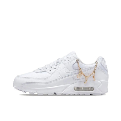 Nike Air Max 90 Classic Retro Slip-Resistant Style Lightweight Comfort Design Everyday Running Shoes CN8490-100