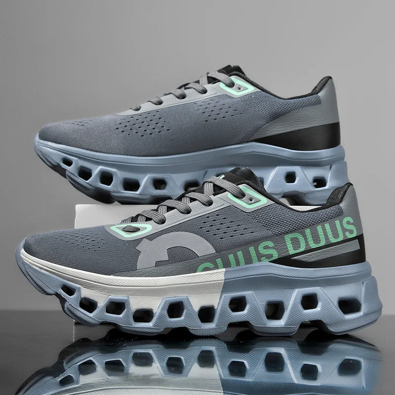 Herren-Laufschuhe Offroad-Schuhe Dämpfende Jogging-Schuhe Rutschfeste atmungsaktive Mesh-Luxusschuhe Outdoor-Paar-Trainer Renn-Sneaker
