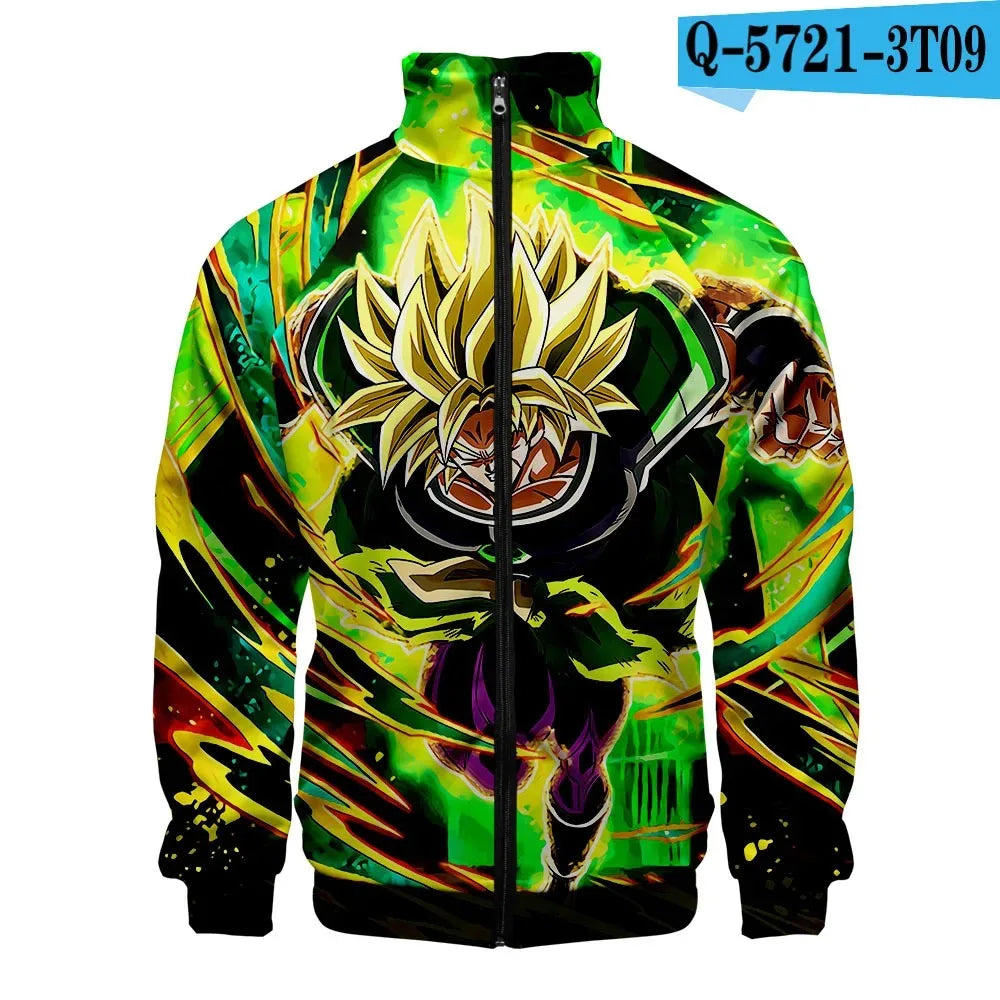 Dragon Ball Goku Hoodies Kids Boys Sweatshirts Anime Clothes Costume Hoody Gohan Beerus Pullovers Men Women Tracksuits Tops