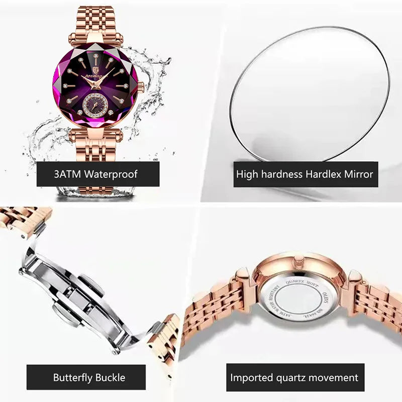 POEDAGAR Luxury Watch For Women Waterproof Casual Quartz Ladies Wristwatch High Quality Elegant Women's Watches Female Reloj+Box