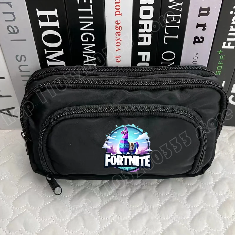 Estojo para Canetas Fortnite com Padrão Criativo do Jogo, Estojo Harajuku, Bolsa de Arrumação para Rapaz e Rapariga, Material de Regresso às Aulas, Presentes de Aniversário e Festa