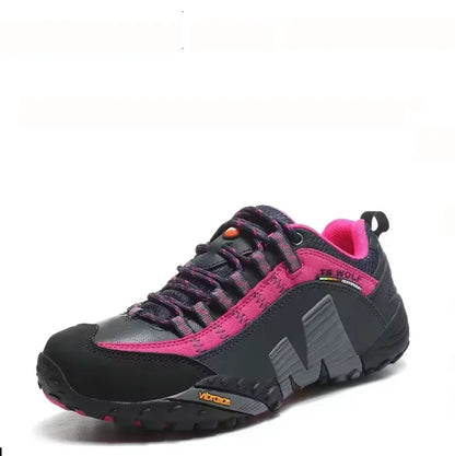 Outdoor-Liebhaber-Trekkingschuhe für Herren, wasserdichte Wanderschuhe, Bergstiefel aus echtem Leder, Woodland-Jagd- und taktische Schuhe