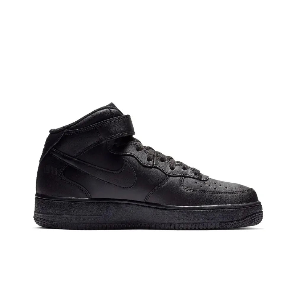 Nike Air Force 1 Stylish and Versatile Unisex Mid-Top Skate Shoes Slip-Resistant and Durable Casual Shoes FN4274-100