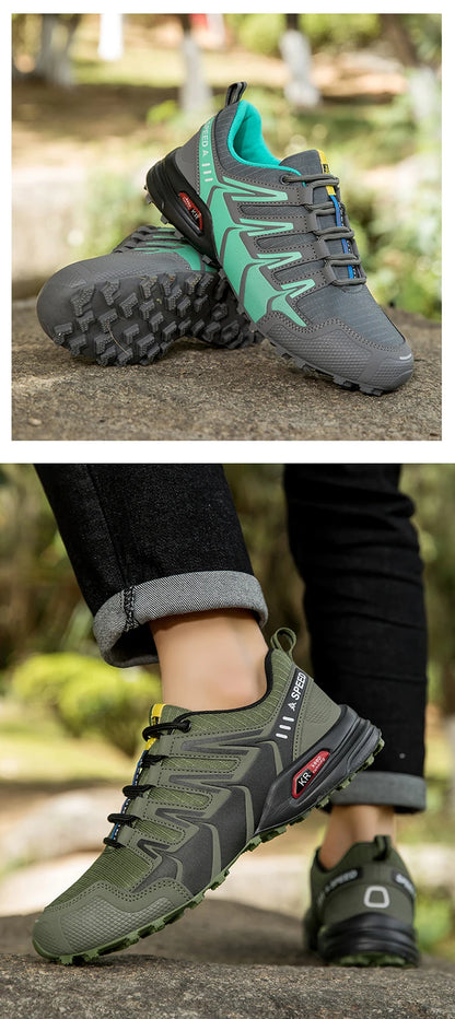 Men's Hiking Shoes Waterproof Non-slip Hiking Hiking Sports Shoes Camping Training Hunting Tactical Shoes Men's Cycling Shoes