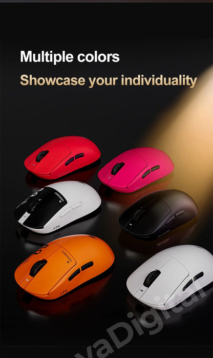 ATK Dragonfly A9 Ultimate kabellose Gaming-Maus A9 Air PAW3950 ultraleichte ergonomische E-Sports-Gamer-FPS-Maus CSGO A9 Ultra
