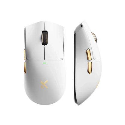 Mouse da gaming wireless MCHOSE K7 Ultra PAW3950, doppio polling rate 8K, leggero, base di ricarica wireless magnetica, eSport e ufficio