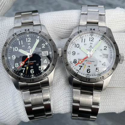 STEELFLIER Official SF792 GMT Mechanical Wristwatch NH34 Movement Super BGW9 C3 Luminous 200M Waterproof Men's Luxury Dive Watch