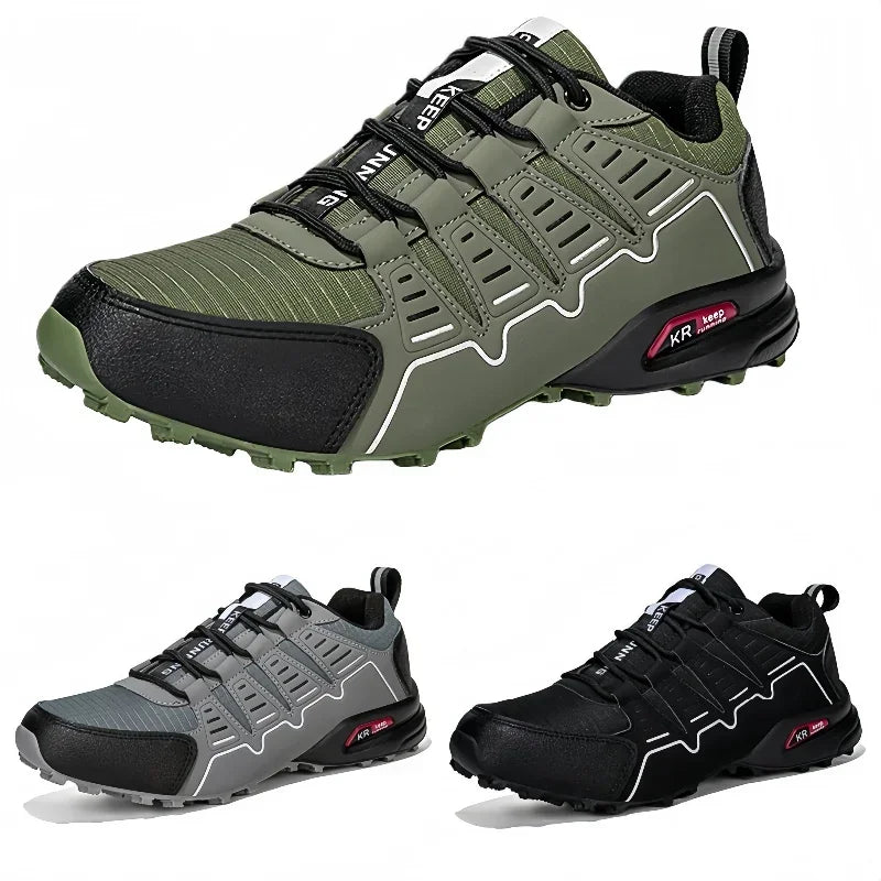 Lockless Fahrradschuhe für Herren, rutschfeste Outdoor-Mountain-Cross-Country-Wanderschuhe, atmungsaktive Sportschuhe, Rennradschuhe