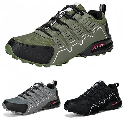Lockless Fahrradschuhe für Herren, rutschfeste Outdoor-Mountain-Cross-Country-Wanderschuhe, atmungsaktive Sportschuhe, Rennradschuhe