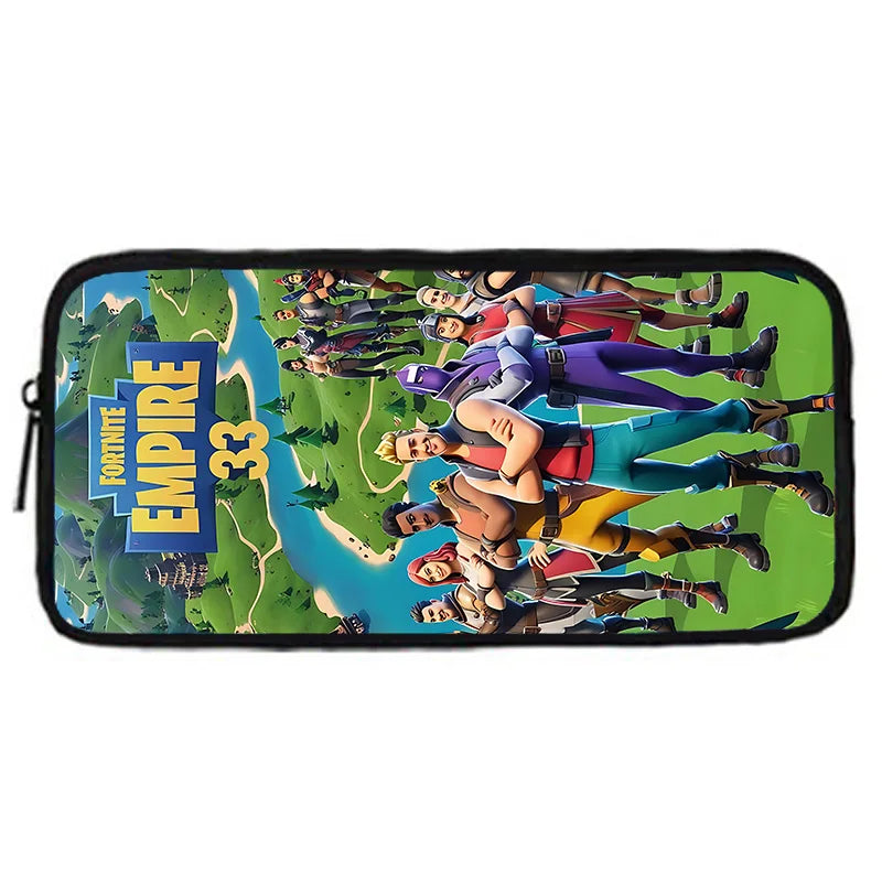 Set scuola classico FortniteS per bambini: zaino, borsa pranzo e astuccio, borse scolastiche capienti per bambino e bambina, idea regalo perfetta
